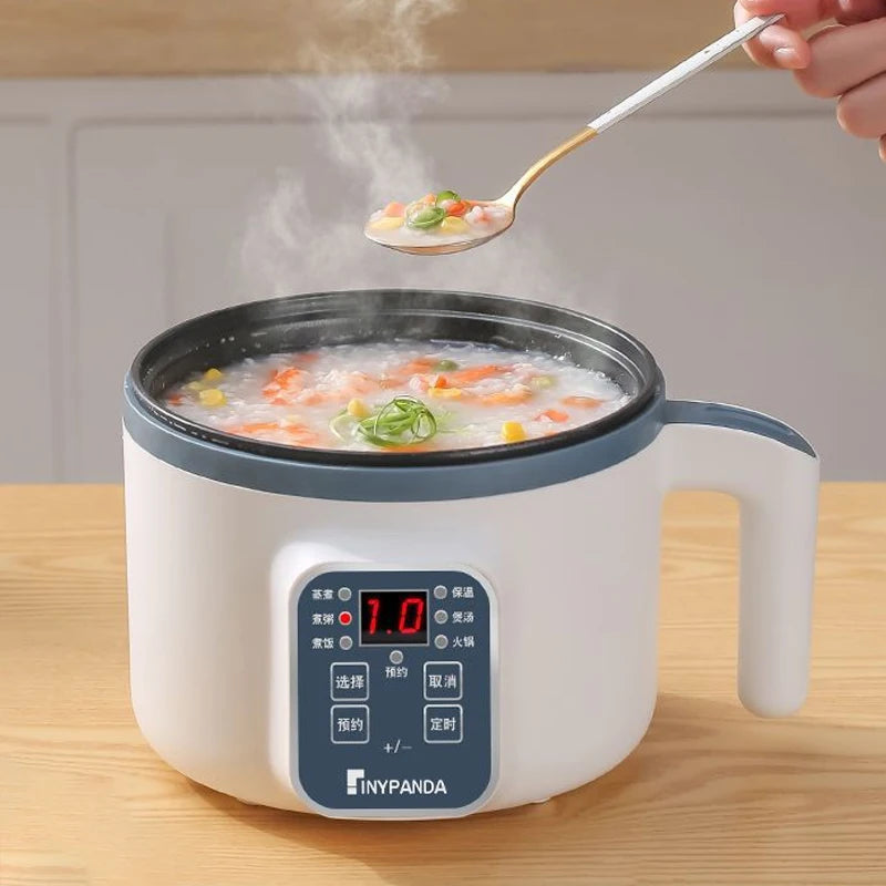 1.7L Electric Rice Cooker - Multi-Function Steamer Pot