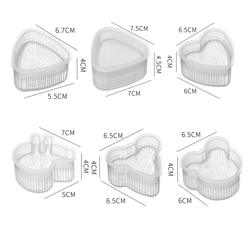 Triangle Sushi Mold - Onigiri Rice Ball Maker Tool