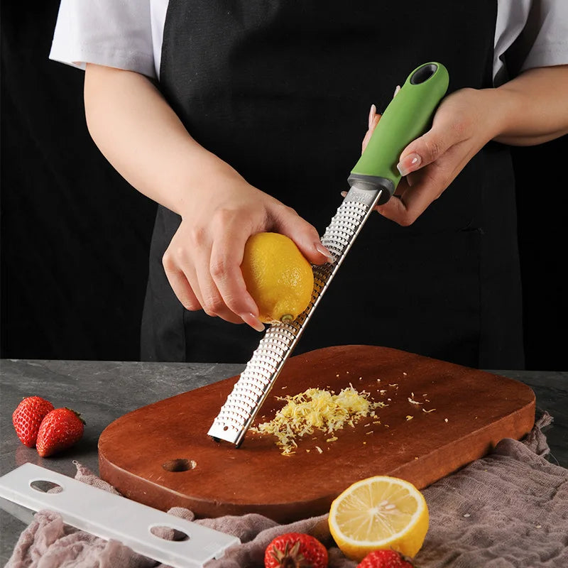 Stainless Steel Grater - Multi-Purpose for Cheese, Chocolate, Lemon