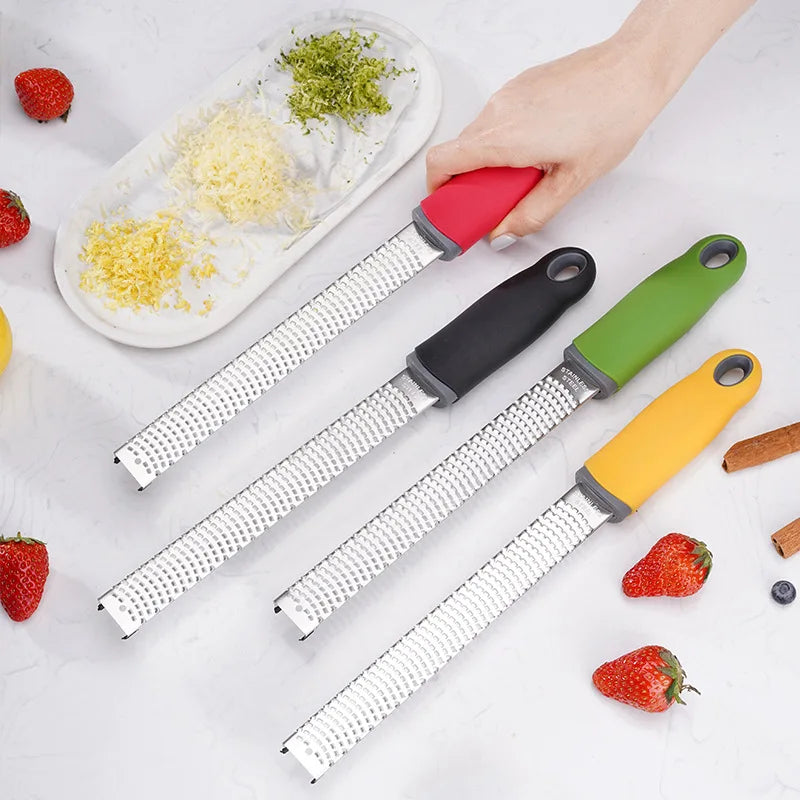 Stainless Steel Grater - Multi-Purpose for Cheese, Chocolate, Lemon