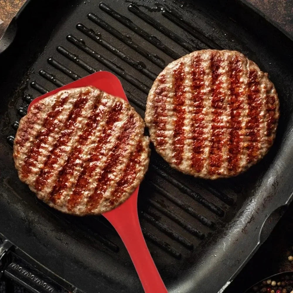 Silicone Cooking Spatula - Non-Stick Dense Shovel for Frying