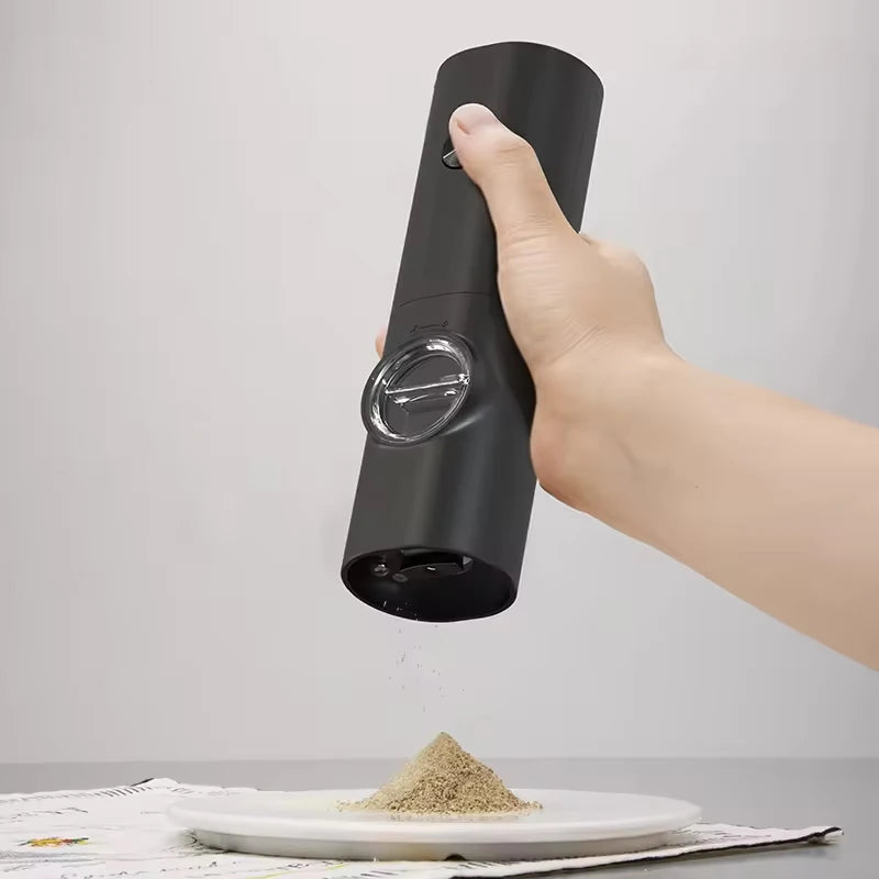 Electric Salt and Pepper Grinder Set - Automatic with LED Light