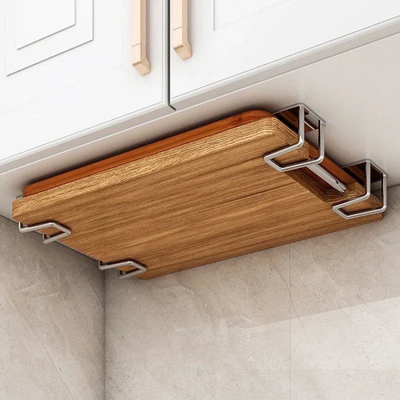 Stainless Steel Sink Sponge Holder - Self-Adhesive Drain Rack