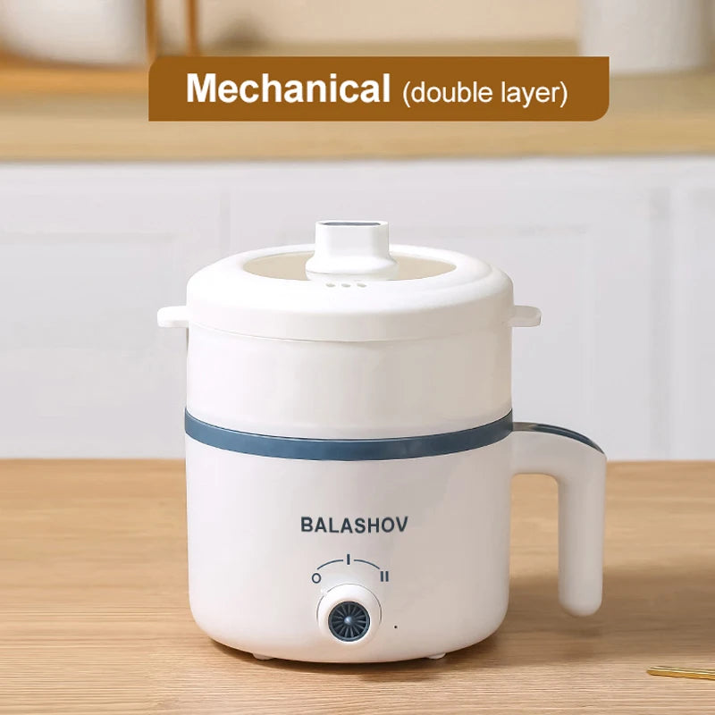 1.7L Electric Rice Cooker - Multi-Function Steamer Pot